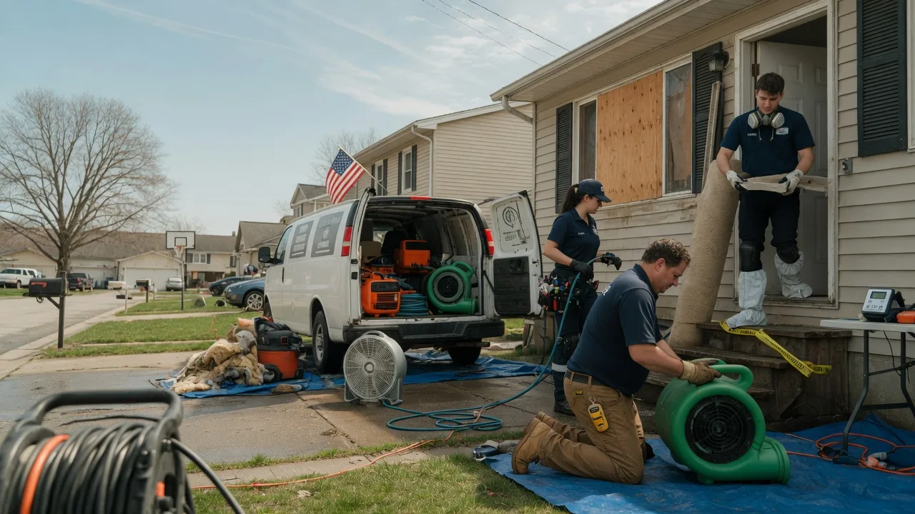 Water Damage Restoration in Manchester, PA near me